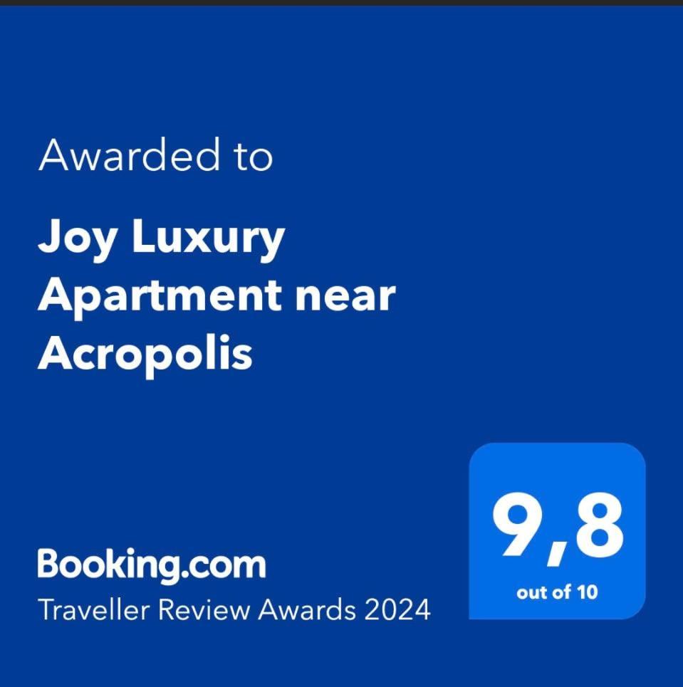 Joy Luxury Apartment Near Acropolis Athen Exterior foto